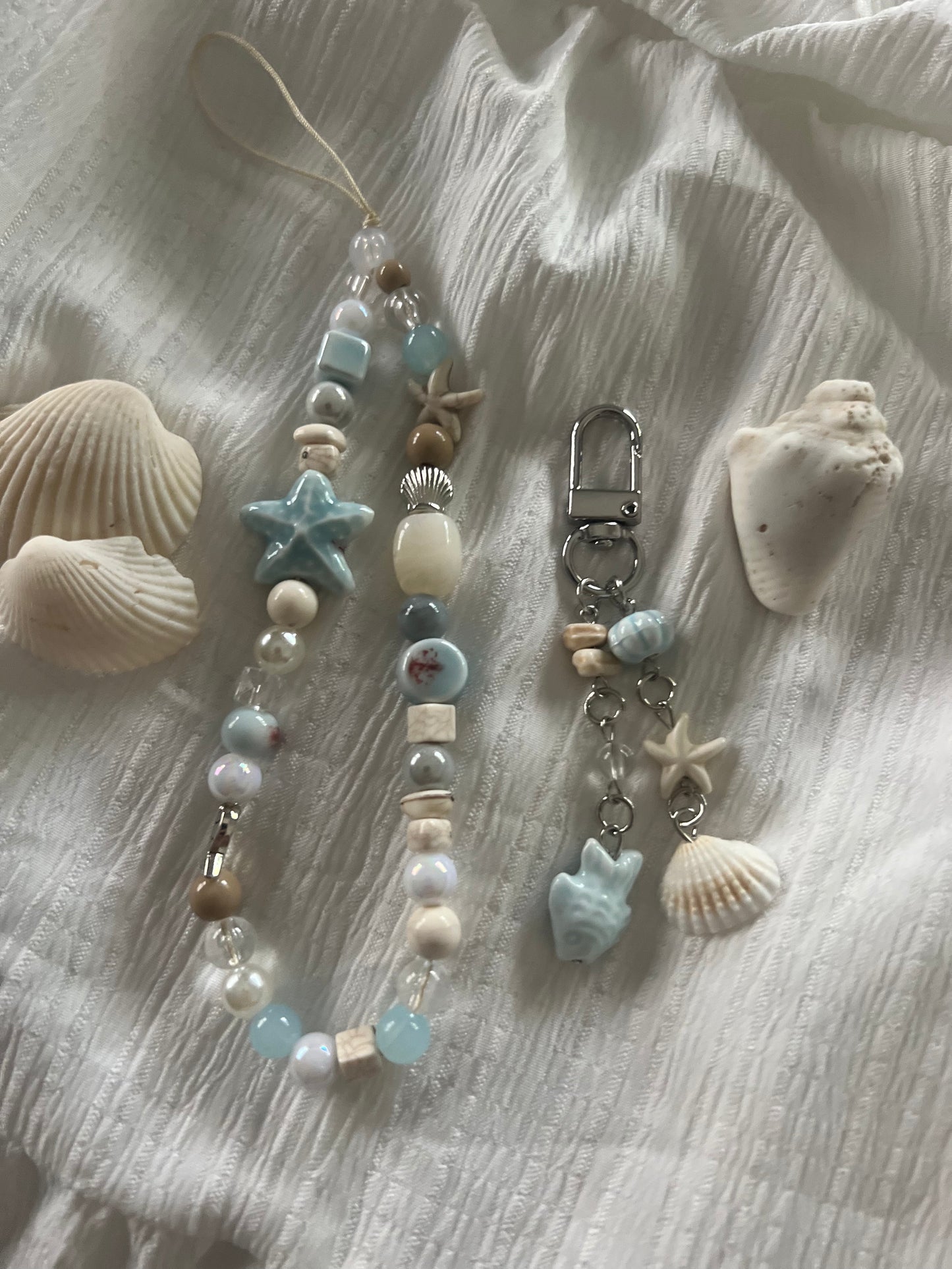 Beach Blue Phone Strap