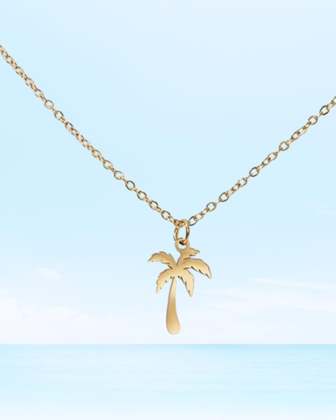 Palm Tree Necklace