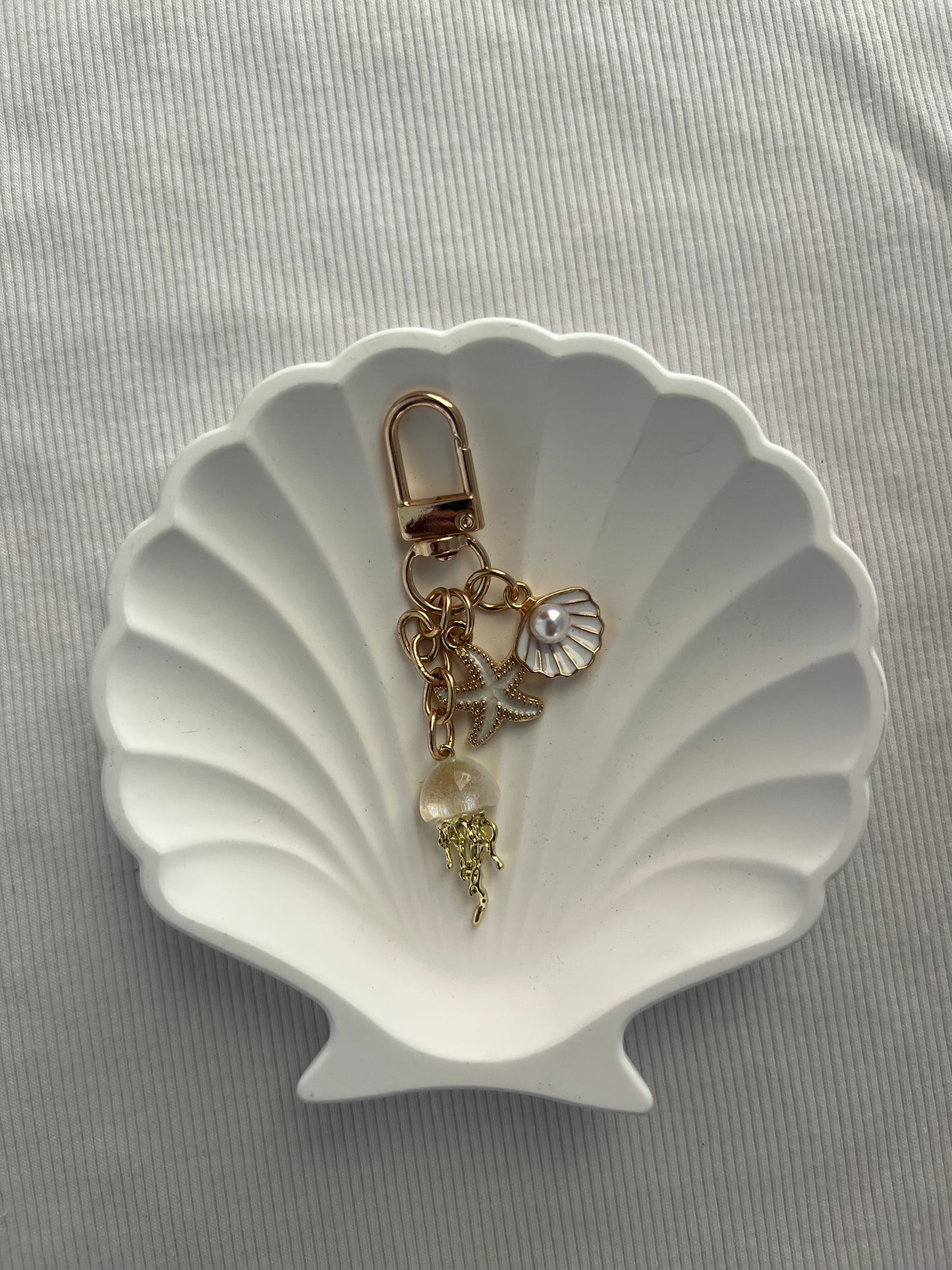 Jelly Fish Bag Charm