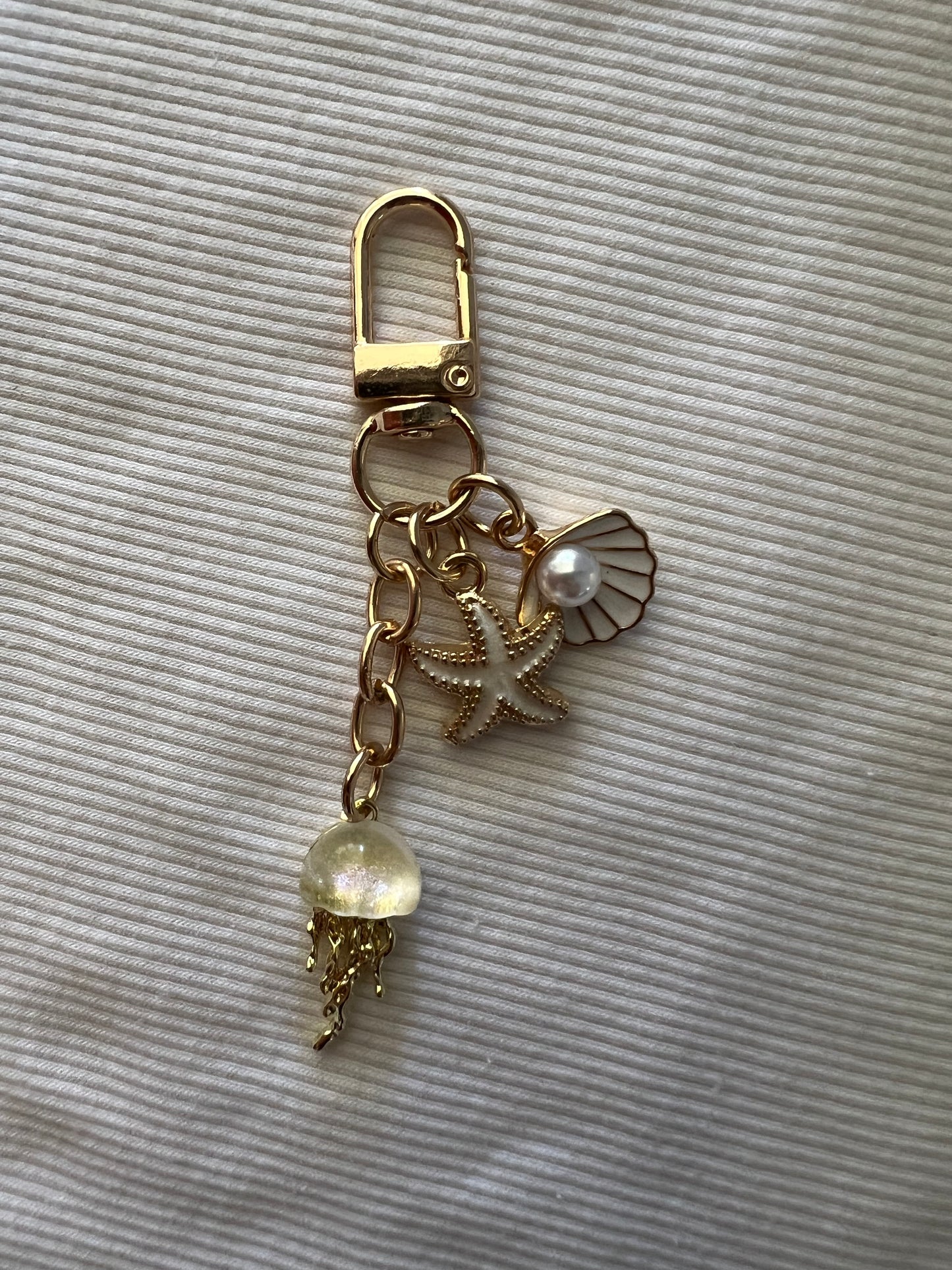 Jelly Fish Bag Charm