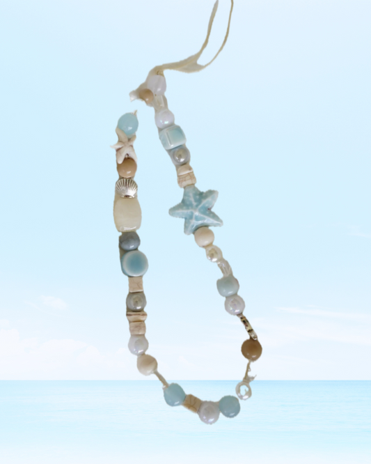 Beach Blue Phone Strap