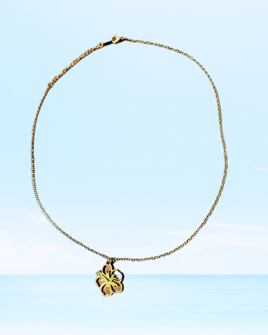 Hibiscus Necklace