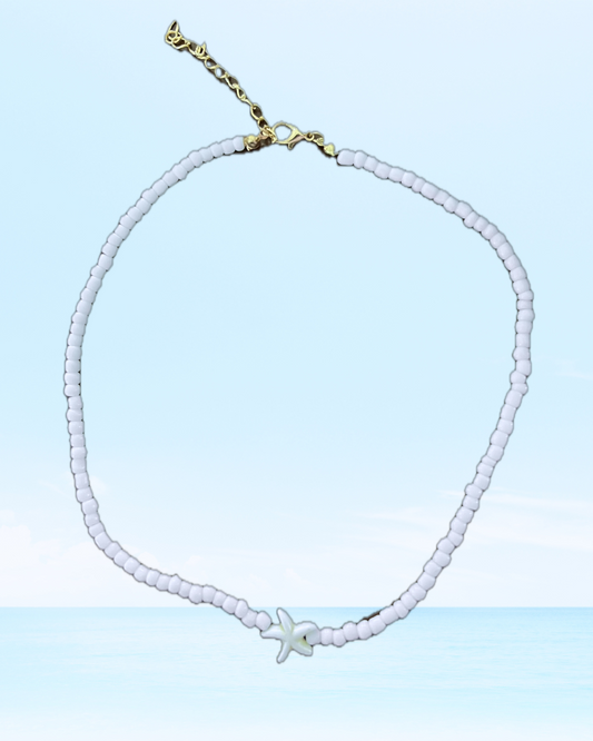 Beaded Starfish Necklace